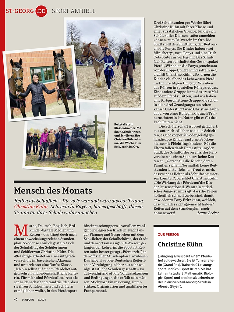 Mensch-des-Monats_Christina- Kuehn_Reiten-Schulsport